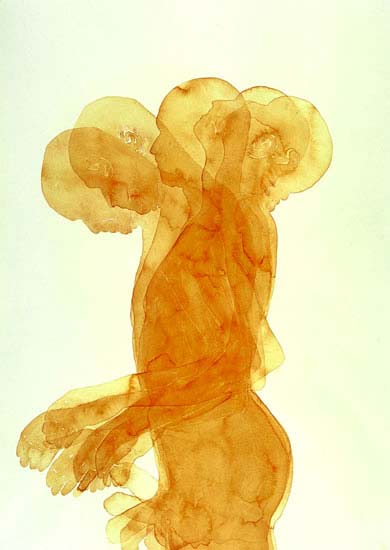 Soulmade: aquarel, 2004, 70 x 50 cm, Coll. AMC, Amsterdam